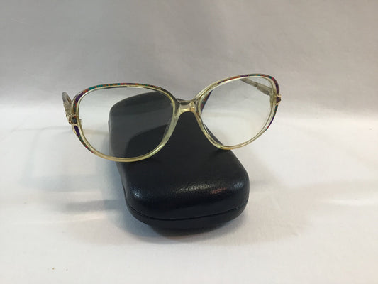 Vintage Women's Eyeglasses Multi-color Adlofo Frame Retro 80's Eyewear