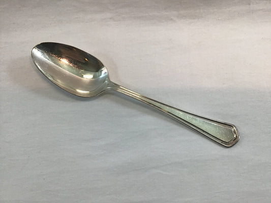 Derby Silverplate Serving Spoon Victor S. Co. A1+ Overlay IS Vintage Quality Flatware