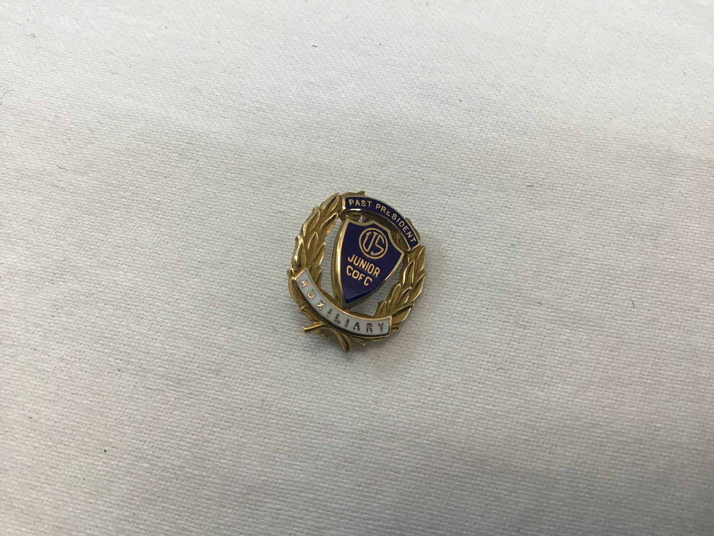 Vintage Past President Junior C of C Auxiliary Chamber of Commerce Pin