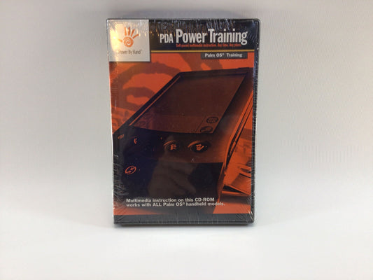 PDA Power Training DVD 2001 Palm OS Training Unopened