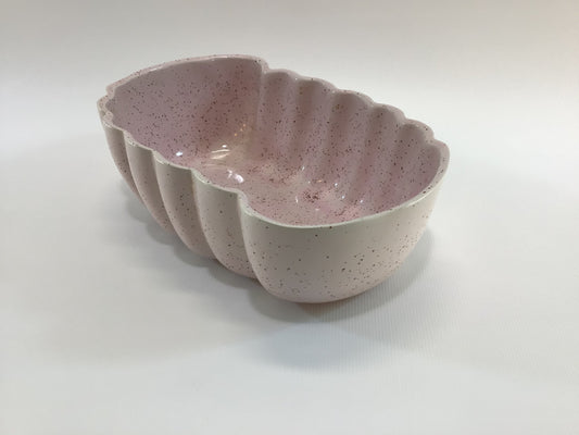 UPCO Planter 702 Pink Gold Speckle Design Mid Century Ceramic Pottery