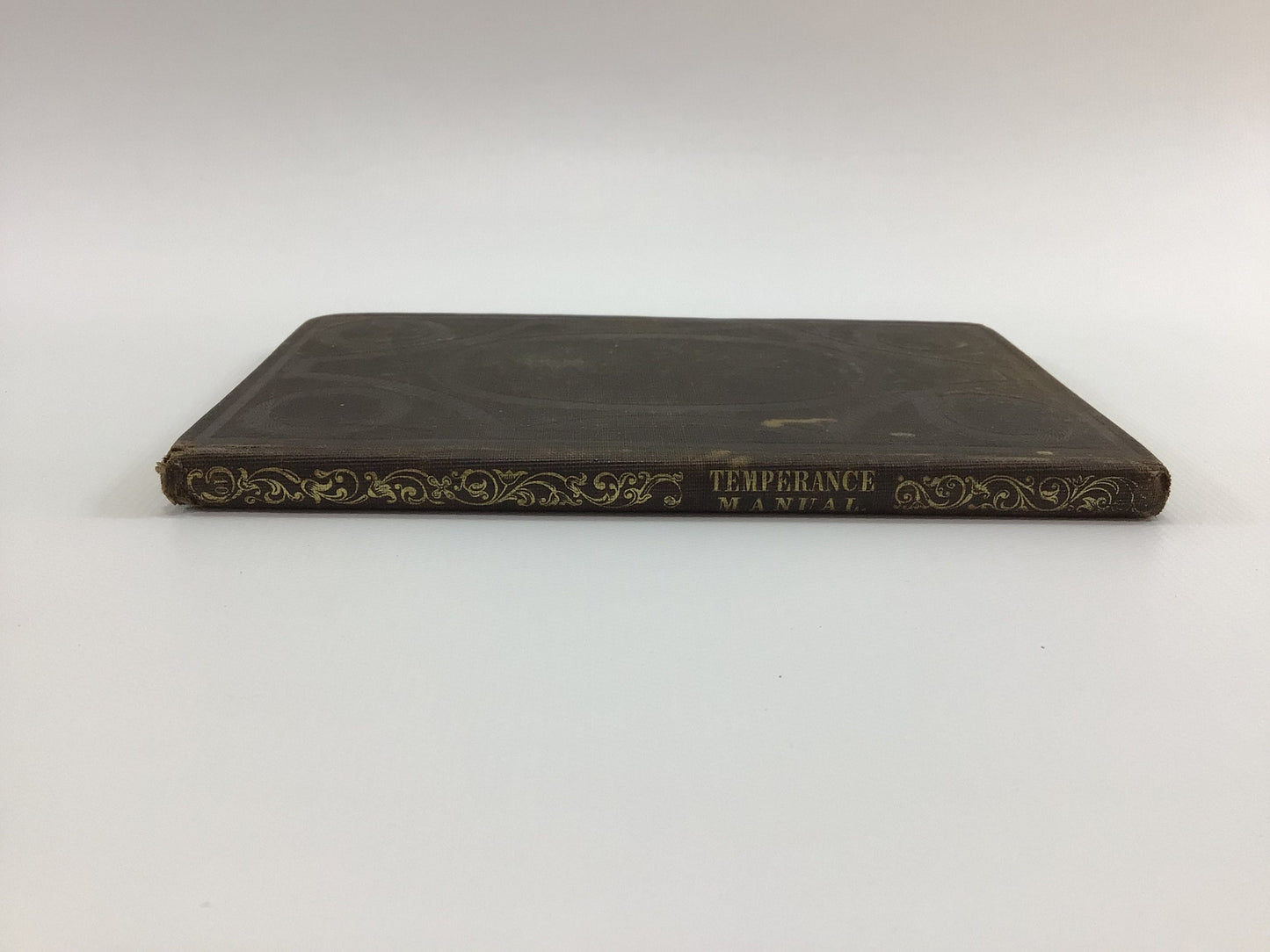 Antique Book The Temperance Manual by Rev Justin Edwards DD 1847 American Tract Society