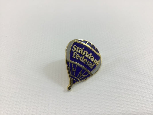 Vintage Hot Air Balloon Festival Hat Pin 1990s Standard Federal