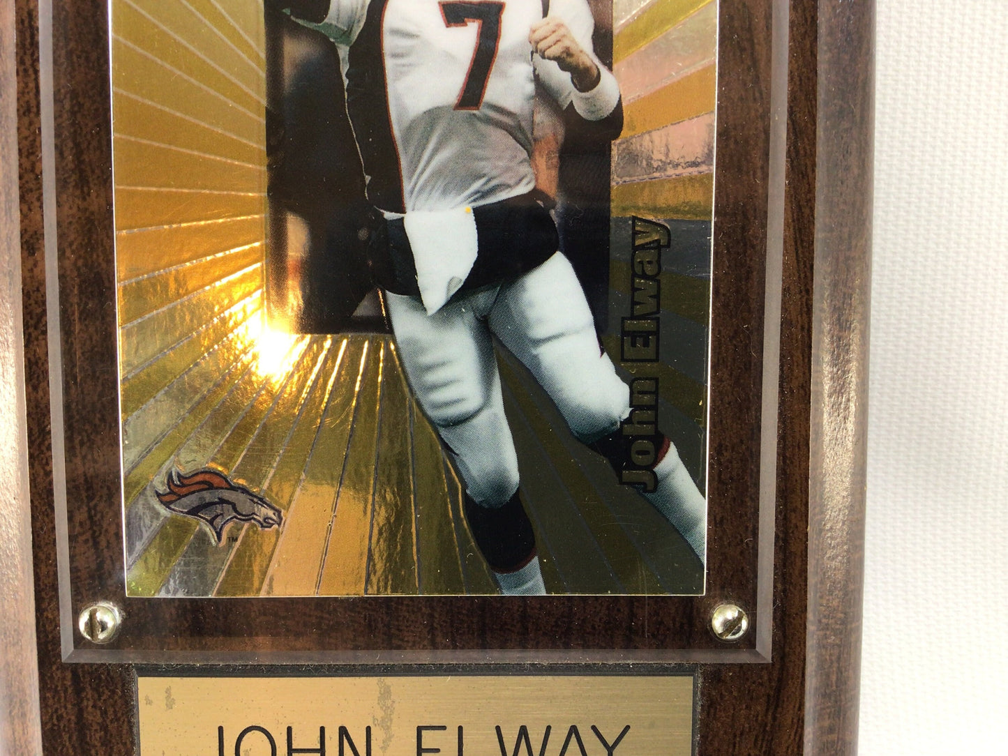 1998 Bowman's Best REFRACTOR 400 JOHN ELWAY Insert Card