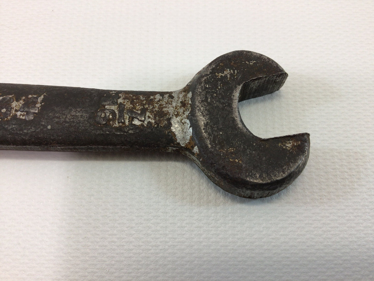 Wrench 7/16" and 1/2" Open End  7Q 6164 Vintage Pre-War Garage Mantique