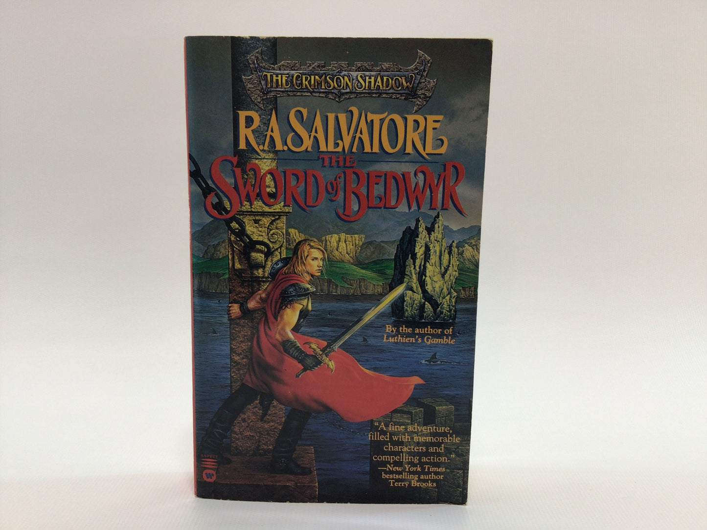 Crimson Shadow Sword of Bedwyr Paperback D&D Novel by R A Salvatore