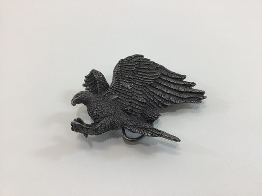 1980 Belt Buckle Siskiyou Pewter Flying Eagle B-146