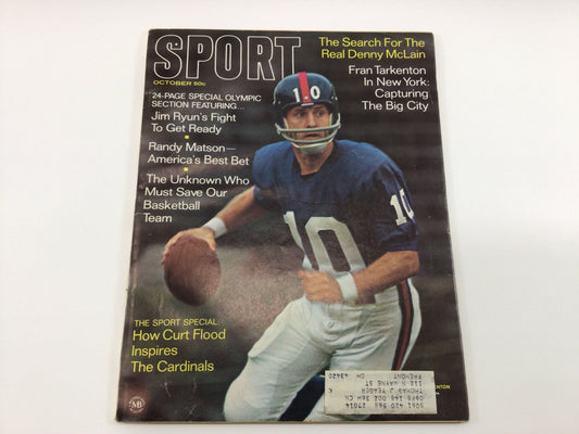 Sport Magazine October 1968 Edition Vintage Sporting Ephemera