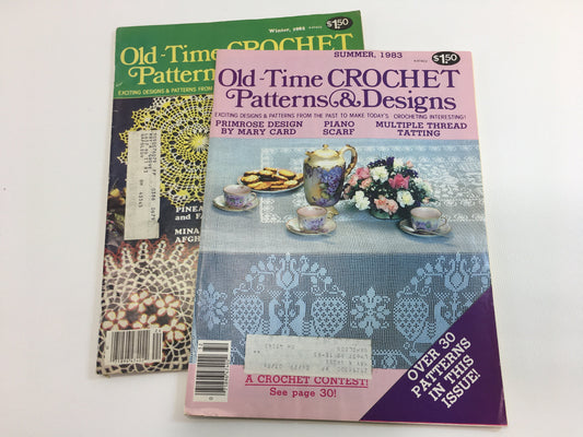 Vintage Crochet Needlecraft Pattern Magazine Instructions Booklets Doilies Tablecloth Multi Thread Tatting Piano Scarf Sweater Hat Slippers Decor