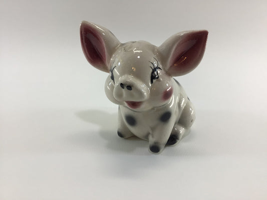 Ceramic Piggy Bank Vintage Carnival Prize Kitschy Fun Home Decor