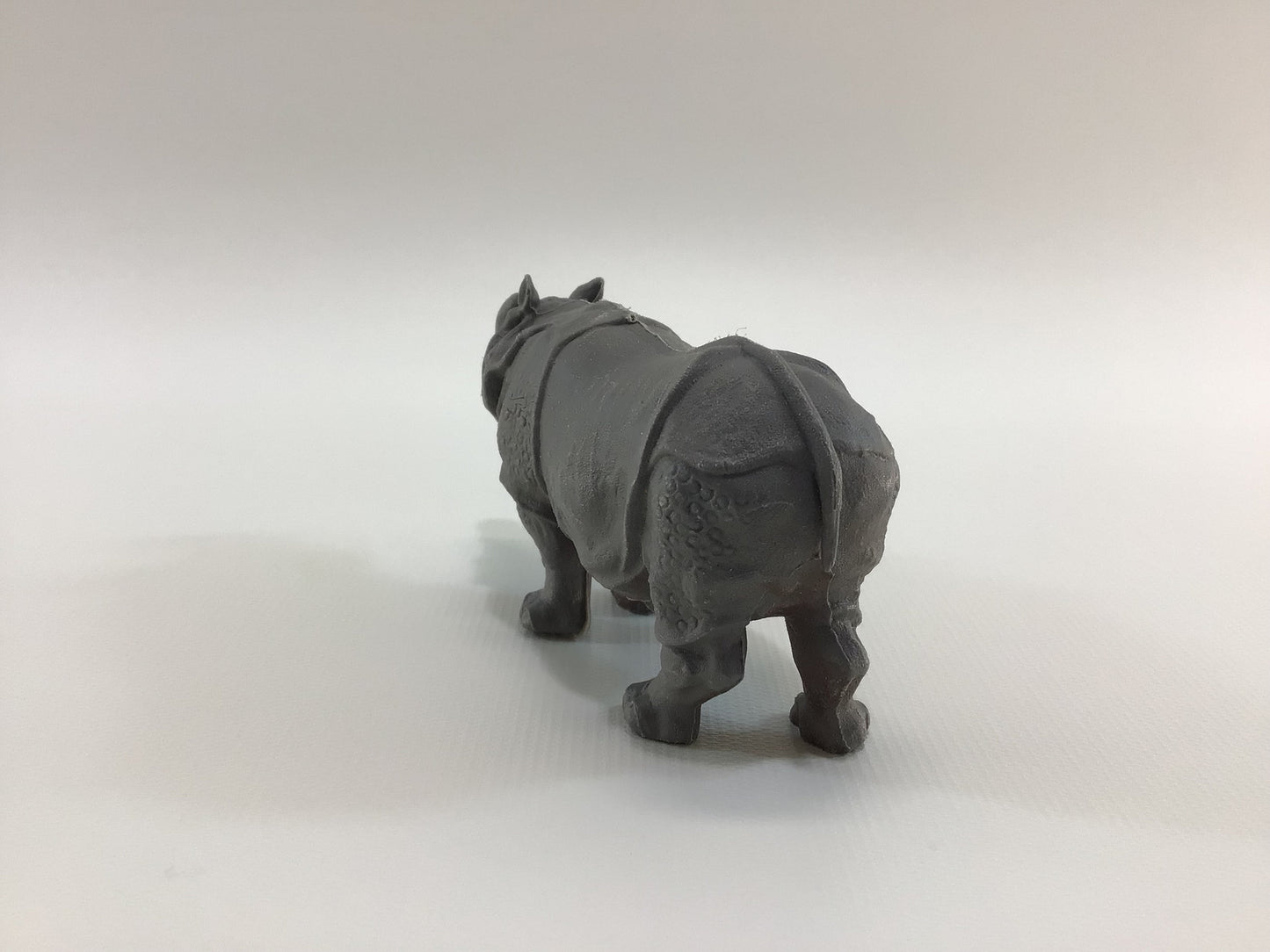 Britains 4" Rhinoceros Vintage Plastic Collectible Toy Animal Figurine