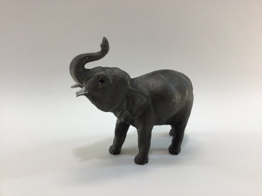 Vintage Plastic Toy Elephant Good Luck Figurine Home Decor Collectible