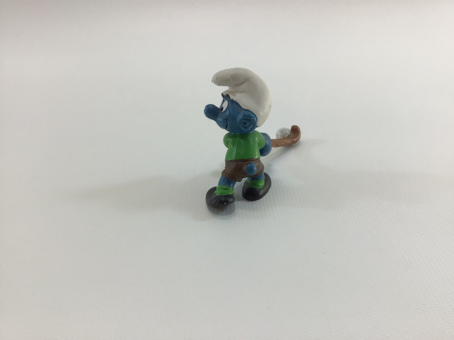 1980 Peyo Smurf Croquet Vintage Toy Figurine