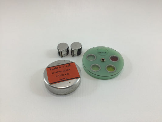 Suzuki Echo 8 Film and Filter Lenses for 6 x 6mm 20EX Optical Subminiature Camera Lighter