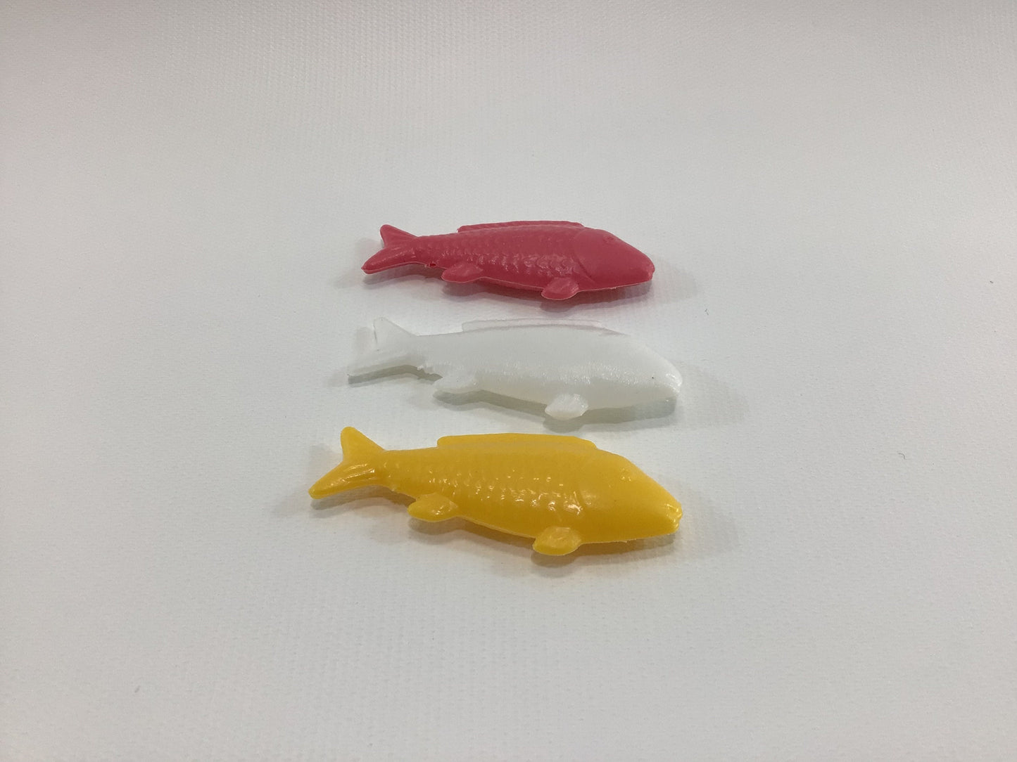 Blow Mold Fish Toys 1960s Kitschy Plastic Vintage Toy Figures