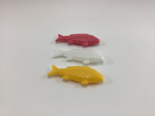 Blow Mold Fish Toys 1960s Kitschy Plastic Vintage Toy Figures