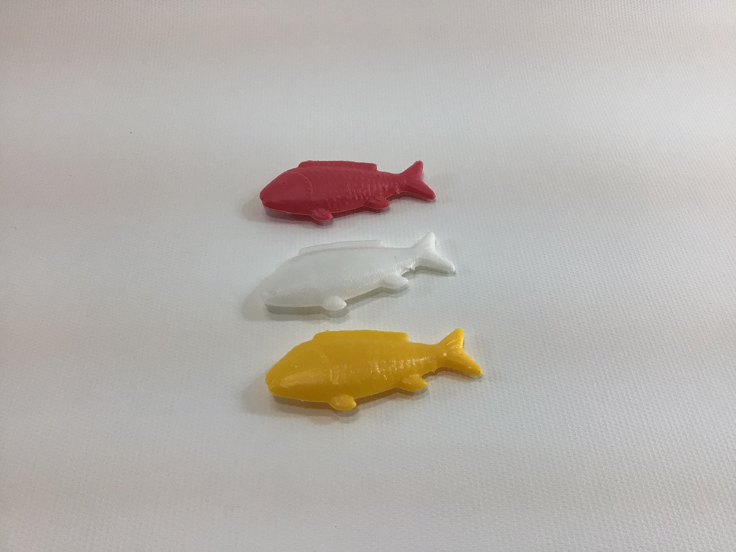 Blow Mold Fish Toys 1960s Kitschy Plastic Vintage Toy Figures