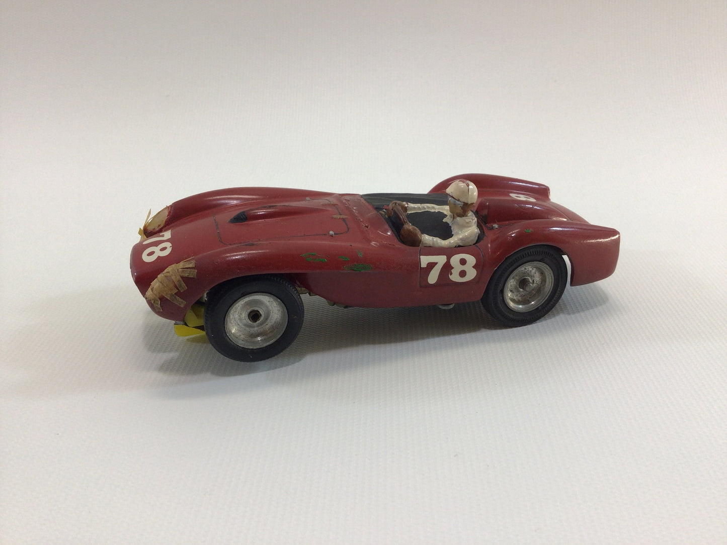 Eldon Ferrari 250 Testa Rosa Slot Car 1/32 Scale Vintage Electric Toy Racer