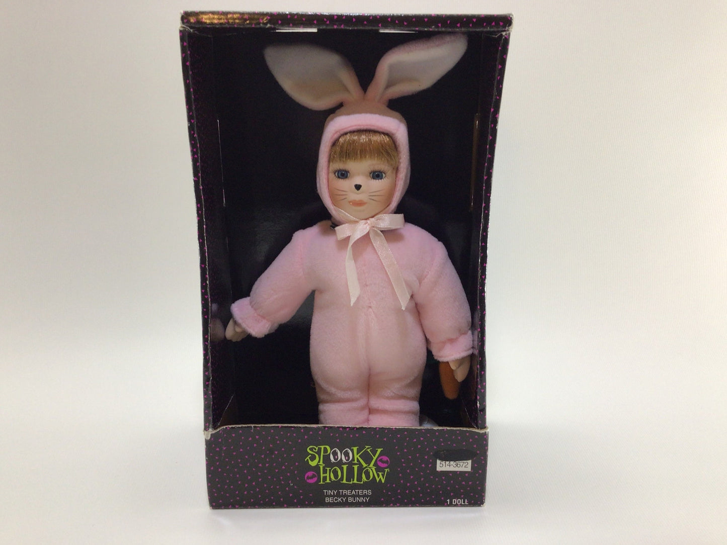 Halloween Plush Spooky Hollow Tiny Treaters Becky Bunny Toy Doll
