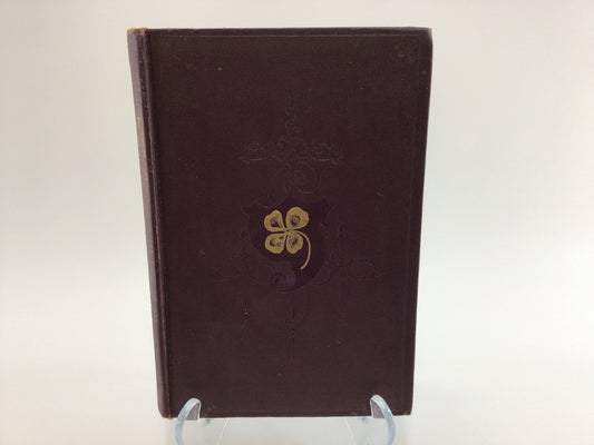 Antique Christian Novel The Stickit Minister by S R Crockett Red Hardcover Embossed Gold Gilt Four Leaf Clover Hill Publishing Company