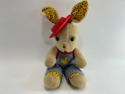 Knickerbocker Bunny Rabbit Animals of Distinction Vintage 1960's Stuffed Plush Toy