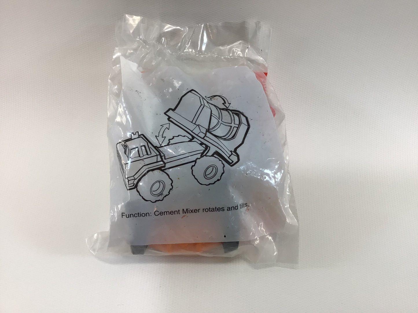 Tonka Cement Mixer 1992 McDonald's Advertising Toy Happy Meal Premium