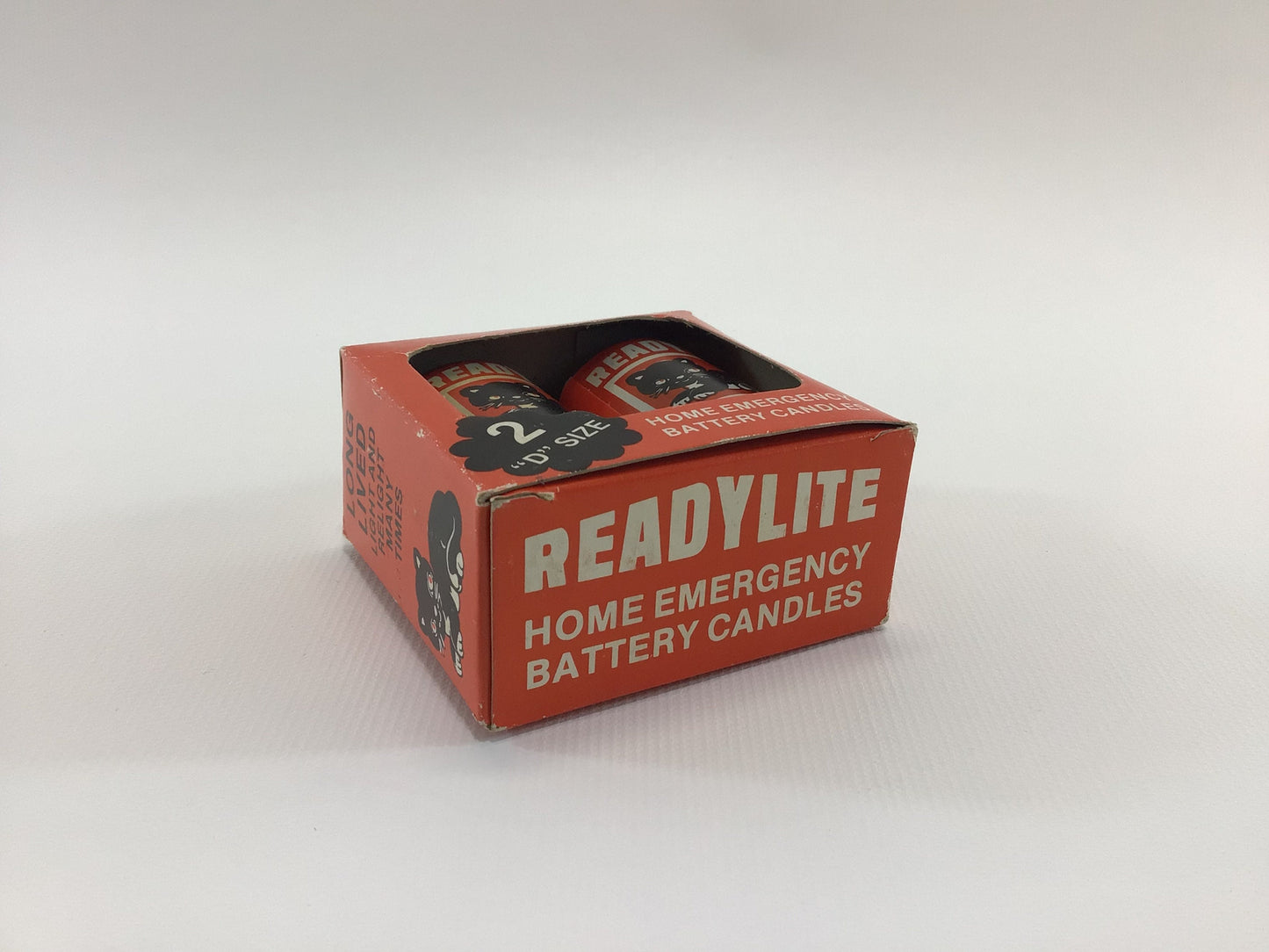 Halloween Readylite Home Emergency Battery Candles Kitschy Collectible Vintage Holiday Display