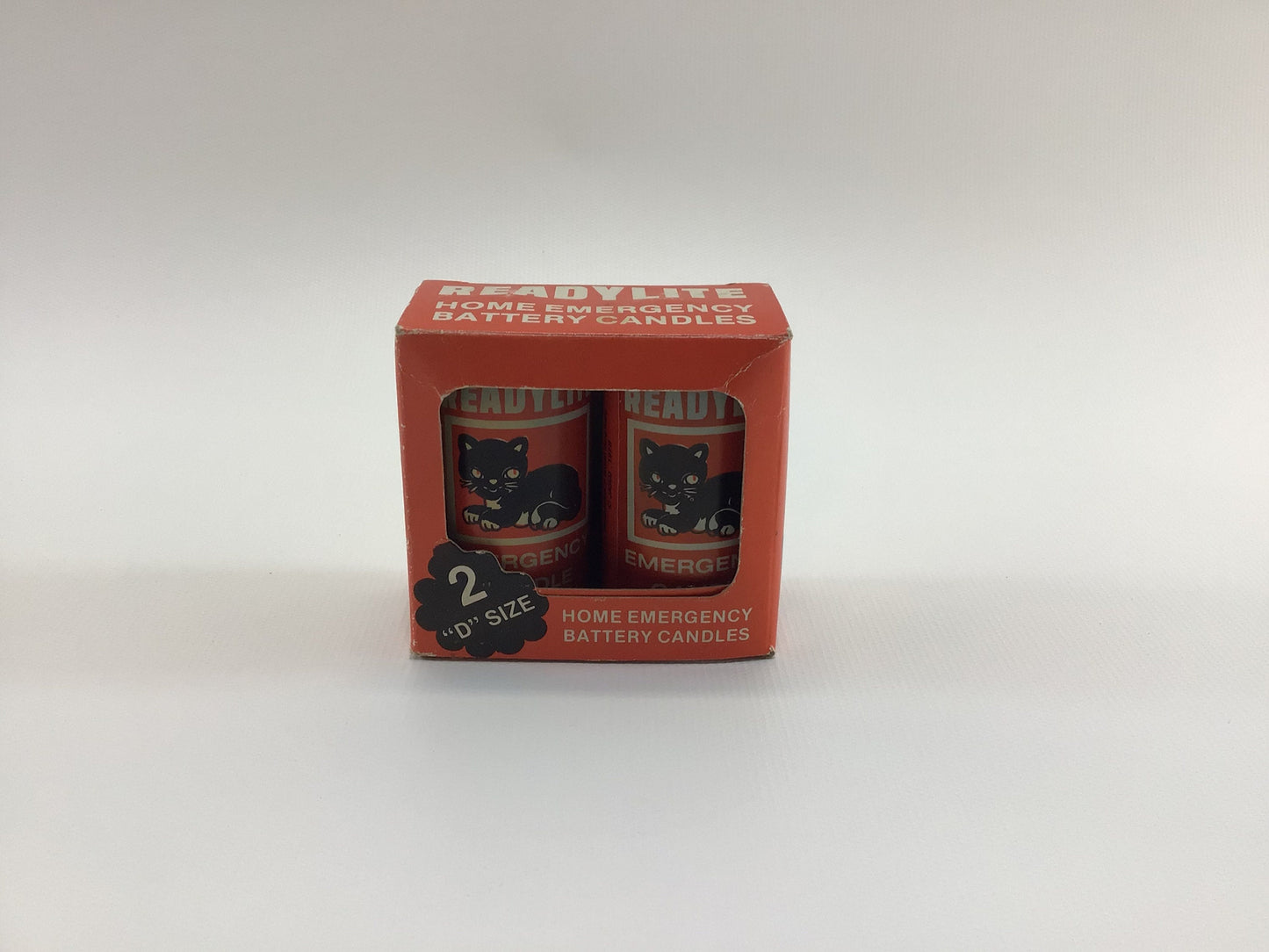 Halloween Readylite Home Emergency Battery Candles Kitschy Collectible Vintage Holiday Display