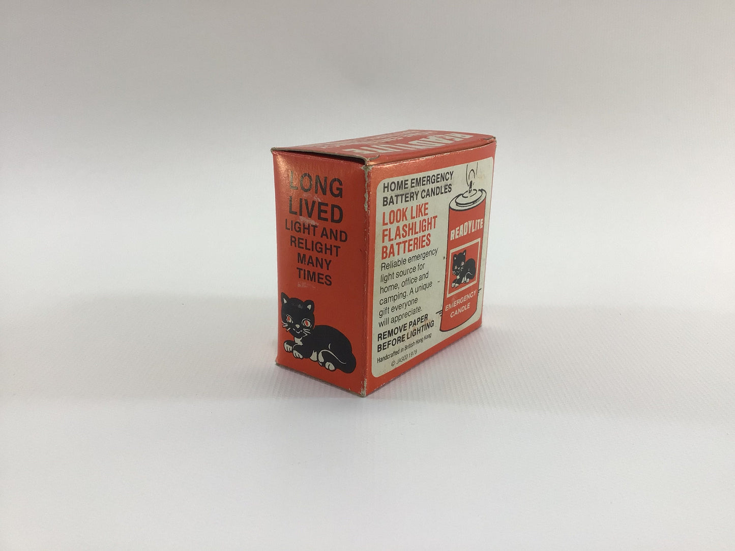 Halloween Readylite Home Emergency Battery Candles Kitschy Collectible Vintage Holiday Display