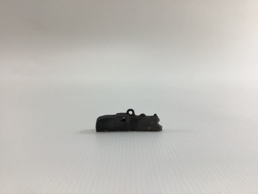 Cracker Jack Prize Locomotive Black Engine and Tender 1920s Vintage Miniature Toy Pot Metal Bracelet Charm