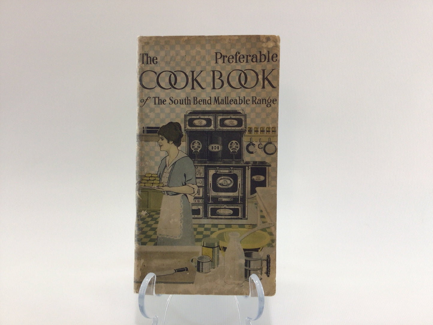 Vintage Advertising Ephemera Cookbook Booklet The Preferable Cook Book of the South Bend Malleable Range