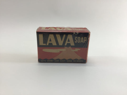 LAVA Bar Soap Empty Box Vintage General Store Advertising Ephemera Display Piece