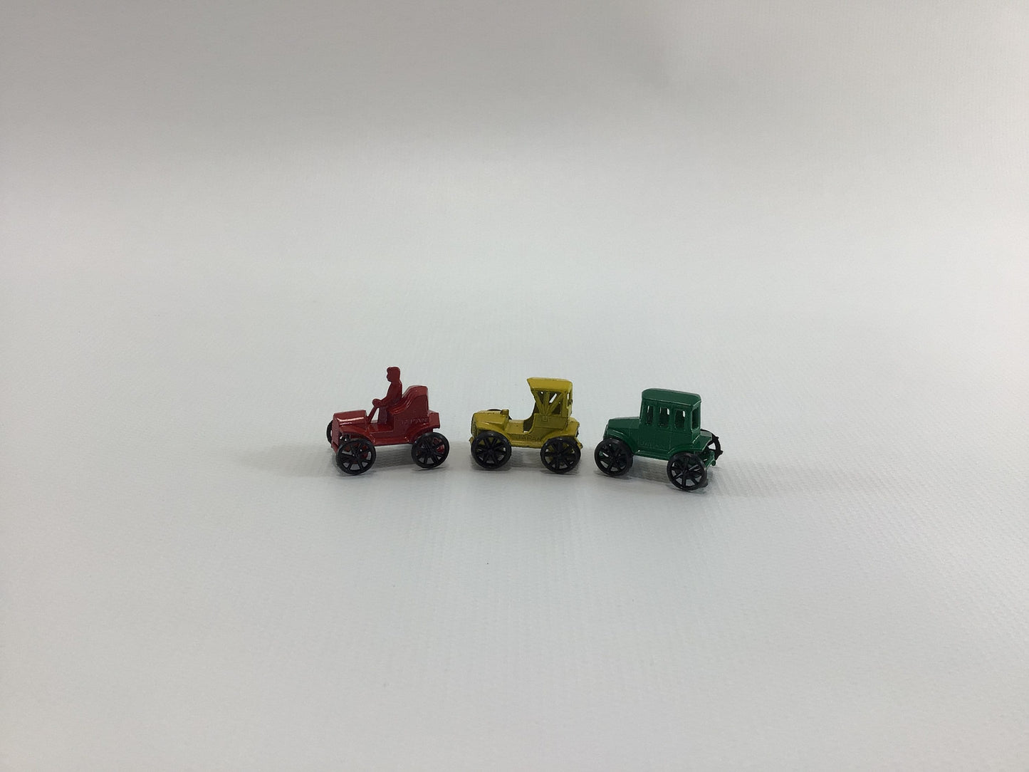 Diecast Antique Cars Vintage 1960's Dime Store Made in Japan Miniature Toy Vehicles