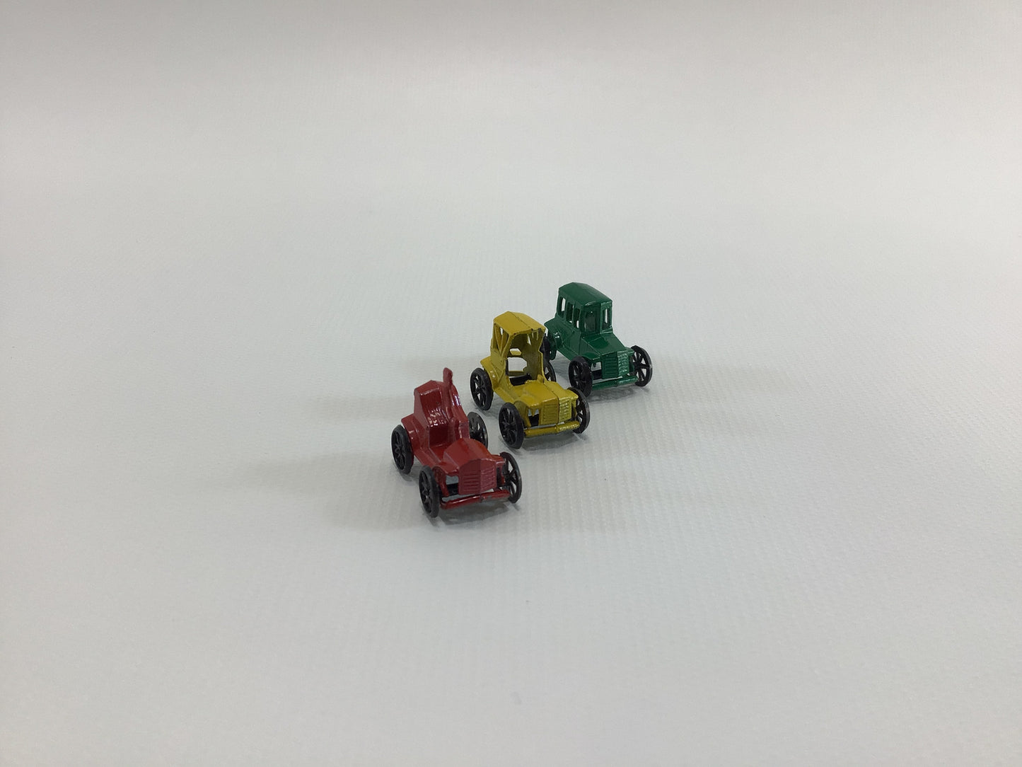 Diecast Antique Cars Vintage 1960's Dime Store Made in Japan Miniature Toy Vehicles