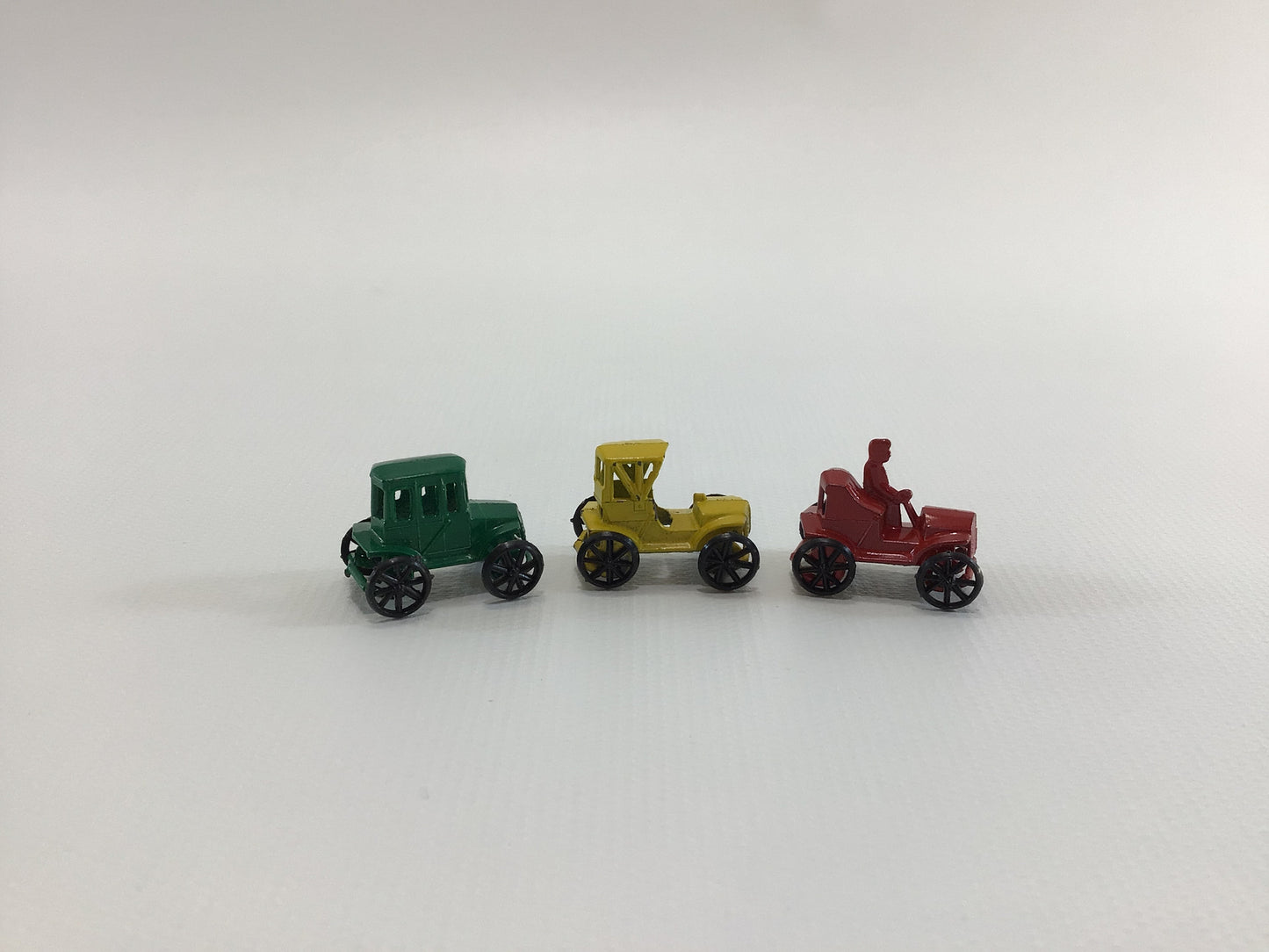 Diecast Antique Cars Vintage 1960's Dime Store Made in Japan Miniature Toy Vehicles