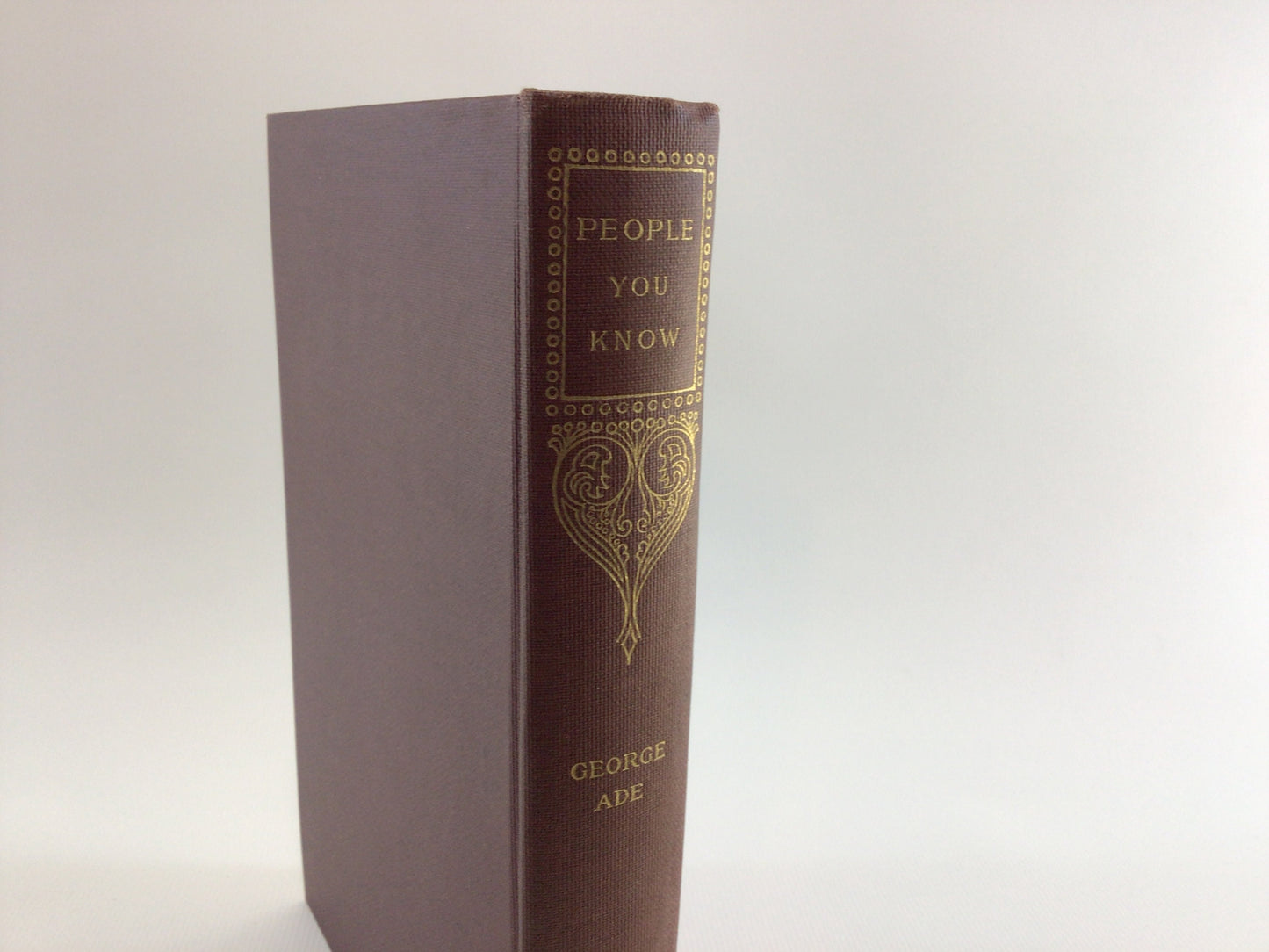 Antique Hardcover Joke Book Harpers People You Know Copyright 1903