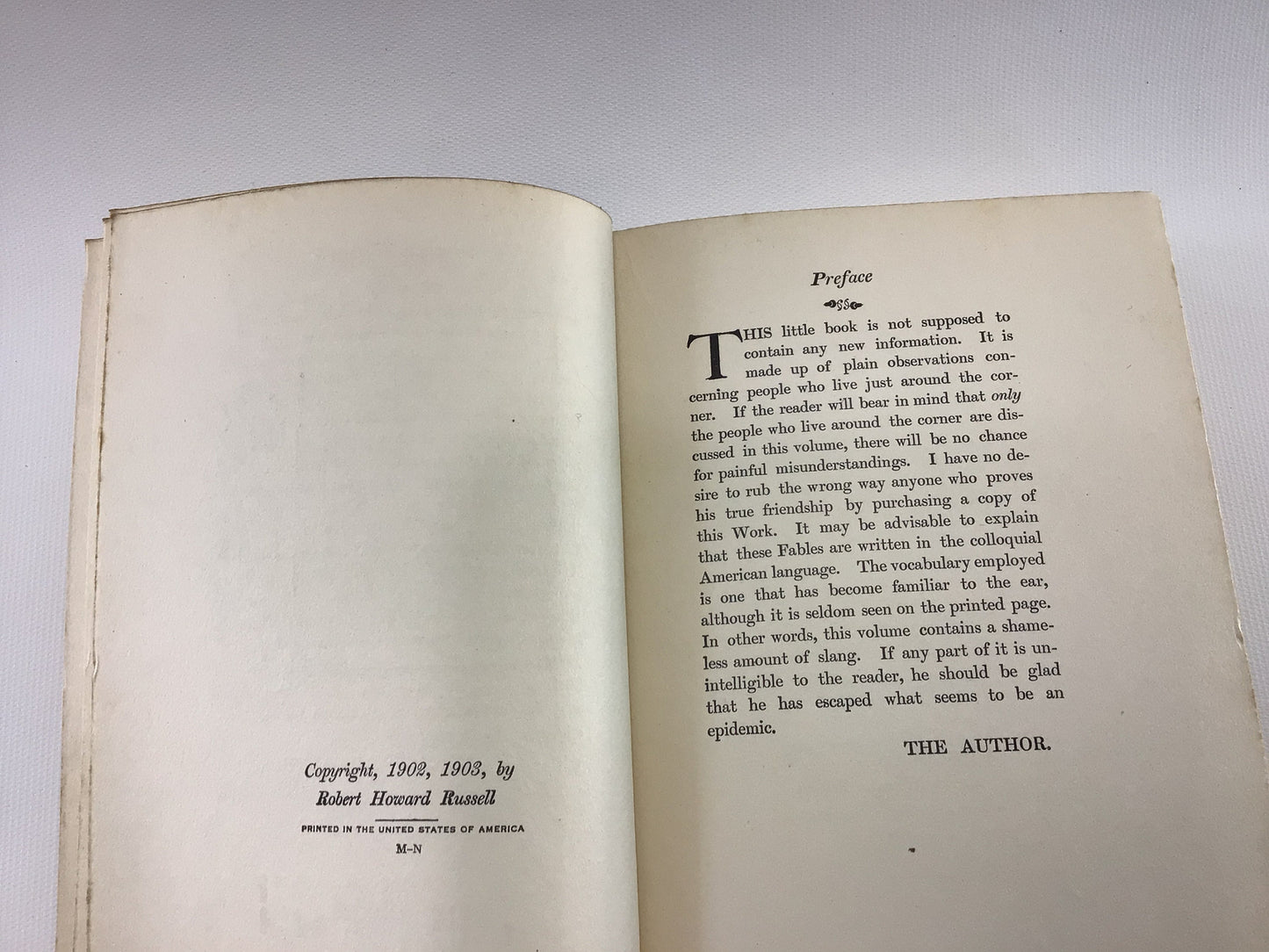 Antique Hardcover Joke Book Harpers People You Know Copyright 1903