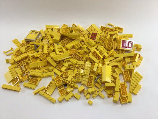 Lego Assorted Yellow Parts and Pieces Lot