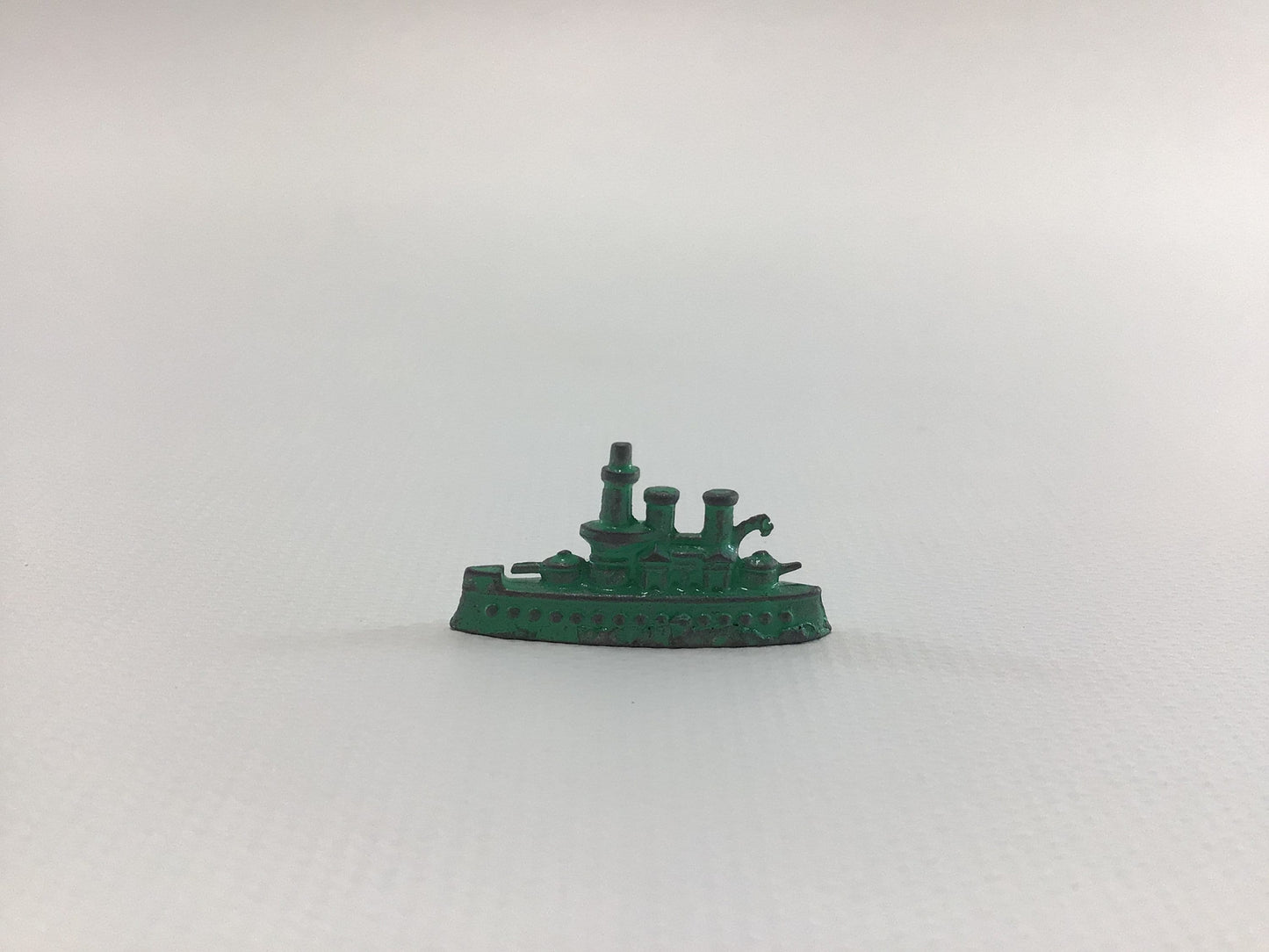 Cracker Jack Prize Battleship 1920s Vintage Miniature Toy Cold Painted Pot Metal - Choose One