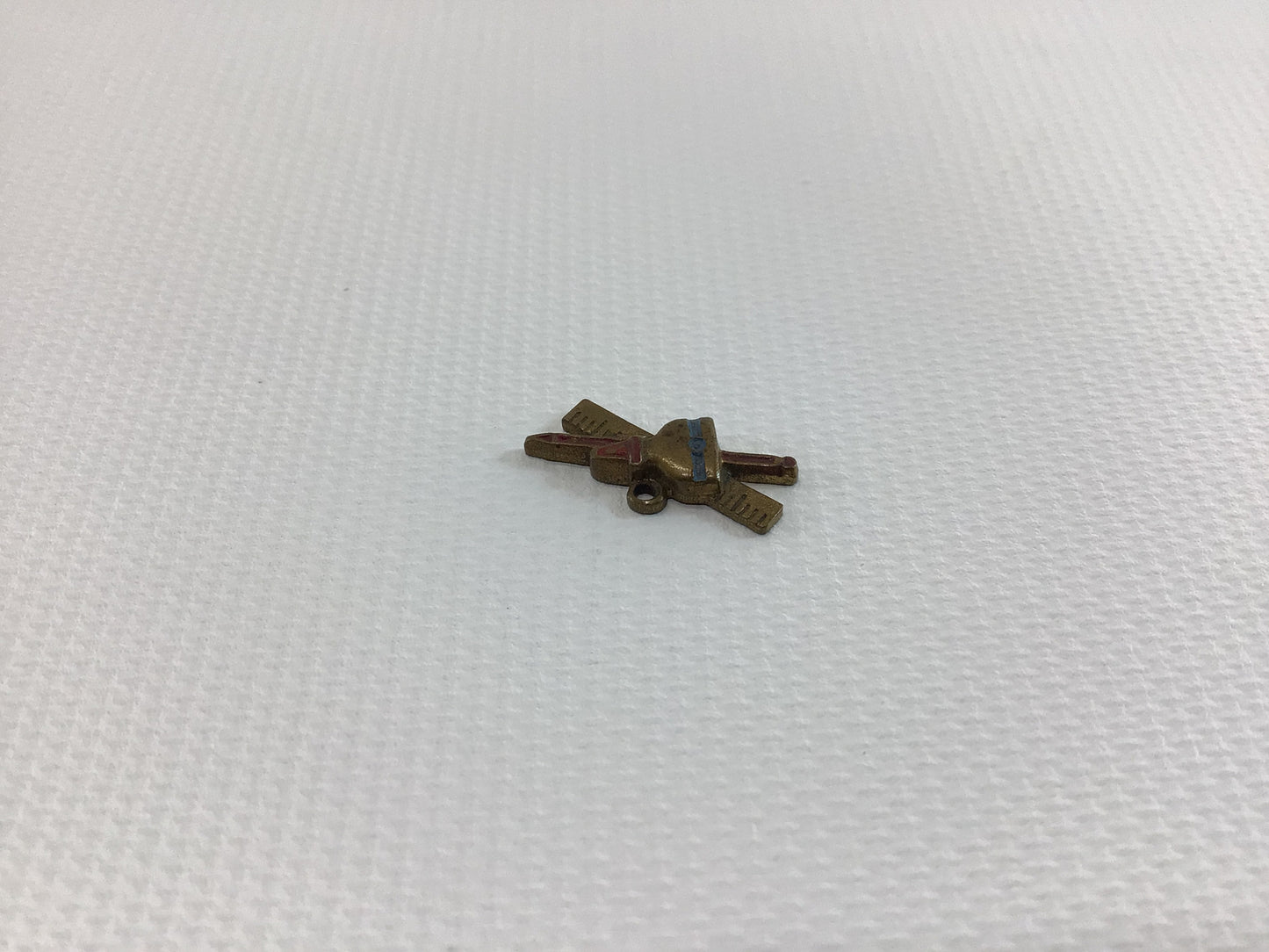 Teachers Miniature Bronze Charm Ruler Glue Bottle Pencil Vintage Jewelry Bit Replacement Piece