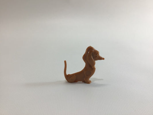 Dachsie Walt Disney Productions Lady and the Tramp 1950s Cereal Prize Premium Hard Plastic Advertising Toy